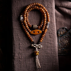 Kailash Energy Guardian Blessings Yak Bone Bracelet