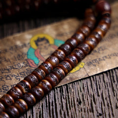 Kailash Energy Sacred Protector Silver and Brass Mala 108 Mala Beads