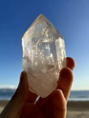 Tibet Angel Quartz Crystal White Raw Crystal Awakens Angelic Energy