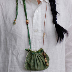 Earth’s Harmony Eco-Friendly Handcrafted Pouch