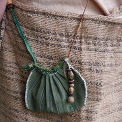 Earth’s Harmony Eco-Friendly Handcrafted Pouch