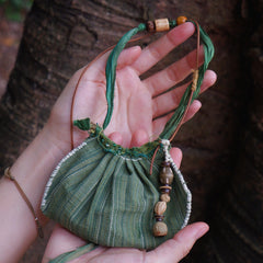 Earth’s Harmony Eco-Friendly Handcrafted Pouch