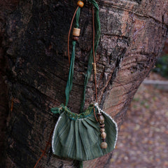 Earth’s Harmony Eco-Friendly Handcrafted Pouch