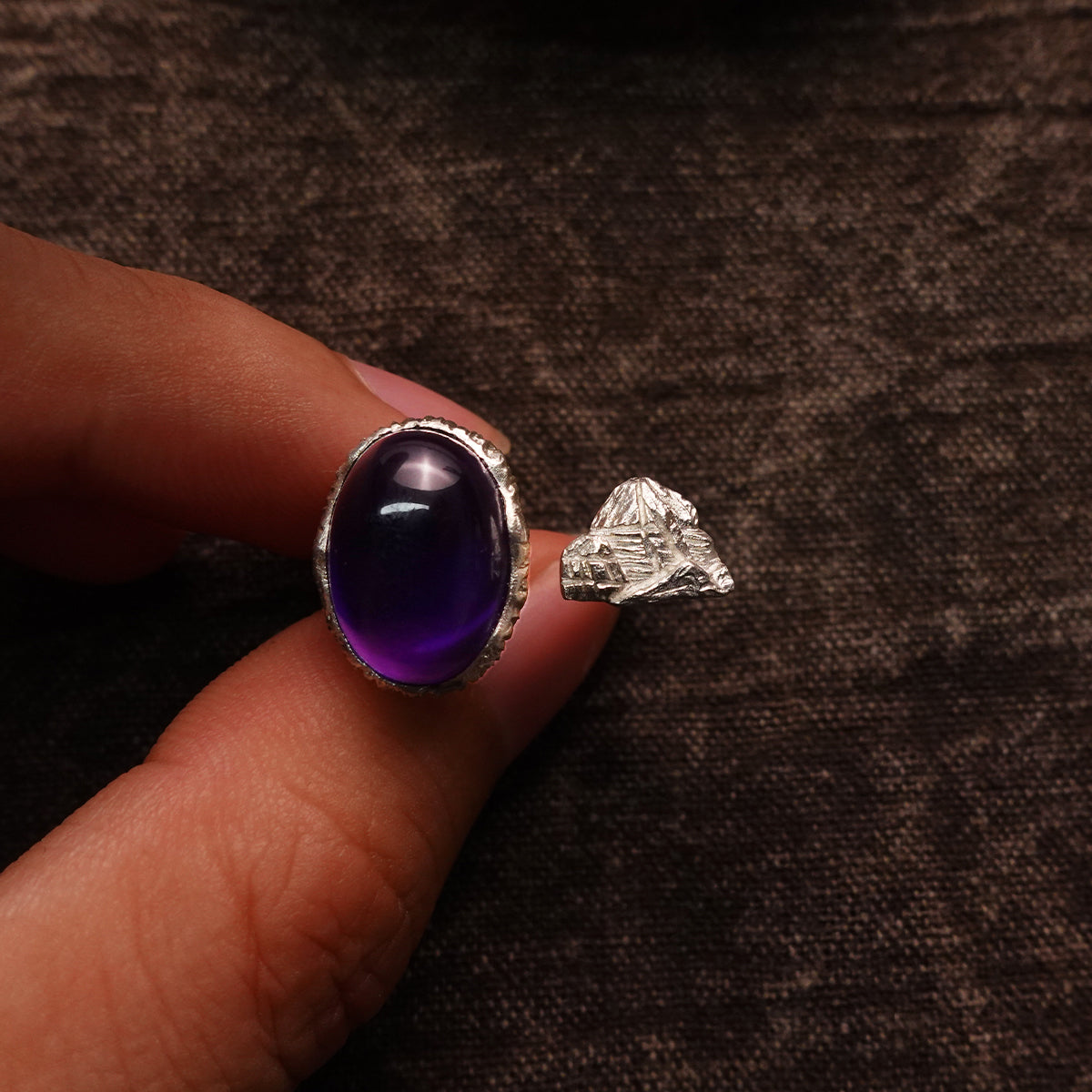 KAILASH ENERGY Chakra Awakening Ring Seven Chakra Gemstone 925 Sterling Silver Adjustable