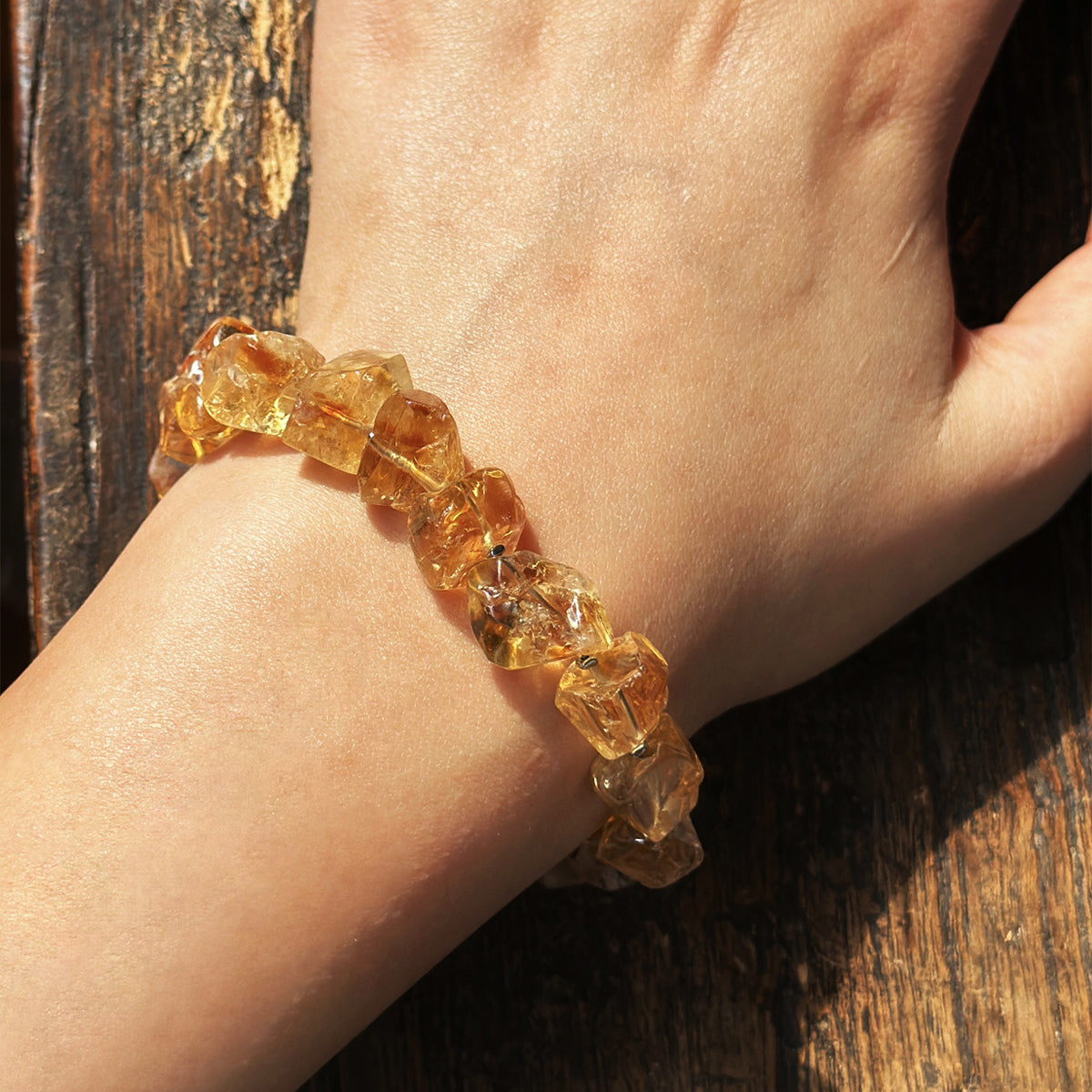 Kailash Energy Detailed Wealth Citrine Bracelet