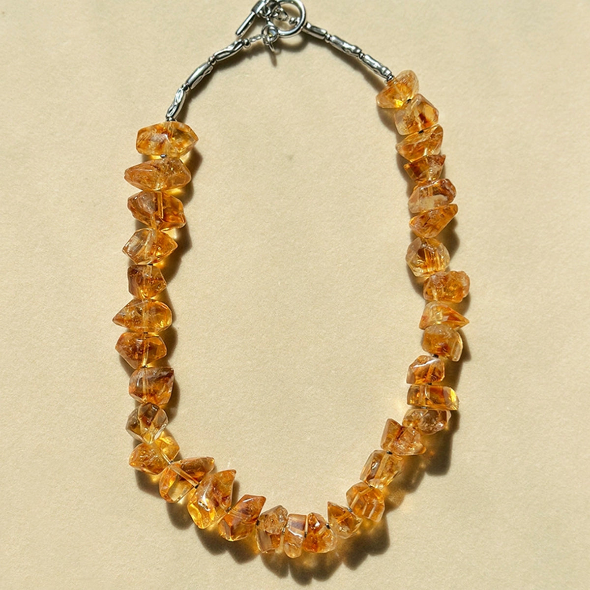 Kailash Energy Detailed Wealth Citrine Bracelet