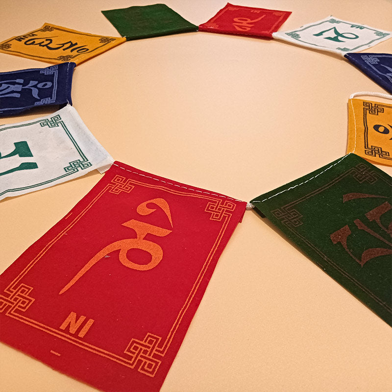 Prayer Flags From Mount Kailash Bring Energy Protection & Luck To Your Home
