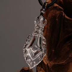 Wisdom Sword Clear Quartz Pendant
