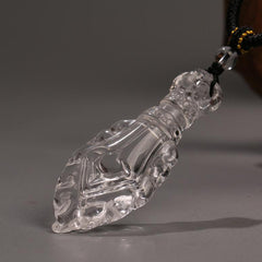 Wisdom Sword Clear Quartz Pendant