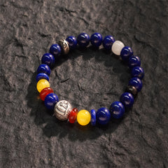 Spiritual Clarity Akshobhya Lapis Lazuli Buddha Bracelet