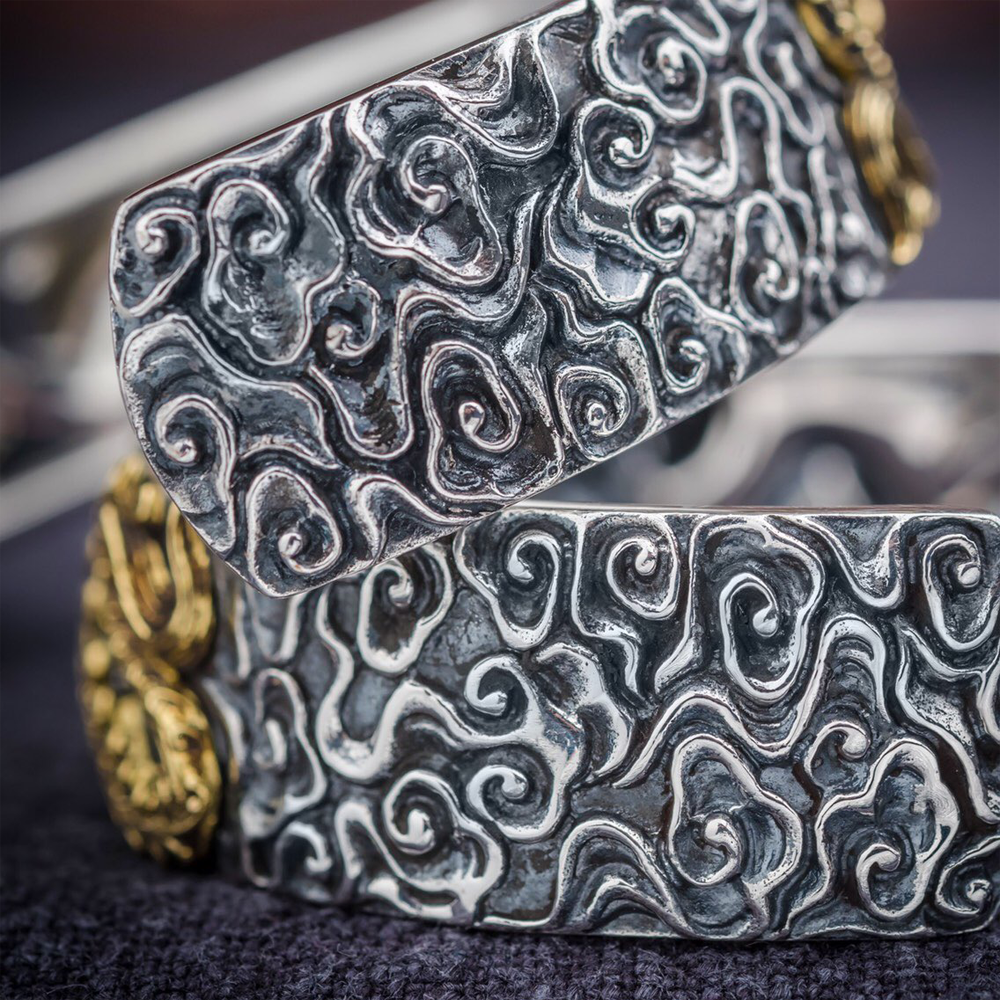 Protector's Aegis Brass Bracelet
