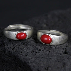 Wealth Harmony Turquoise Sterling Silver Rings