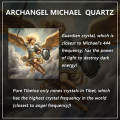 Tibetan Angel Quartz Crystal Healing Energy Protection