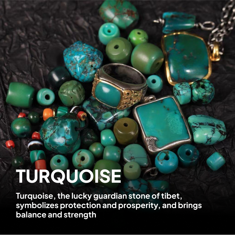 Turquoise Health Harmony Stering Silver Bracelet